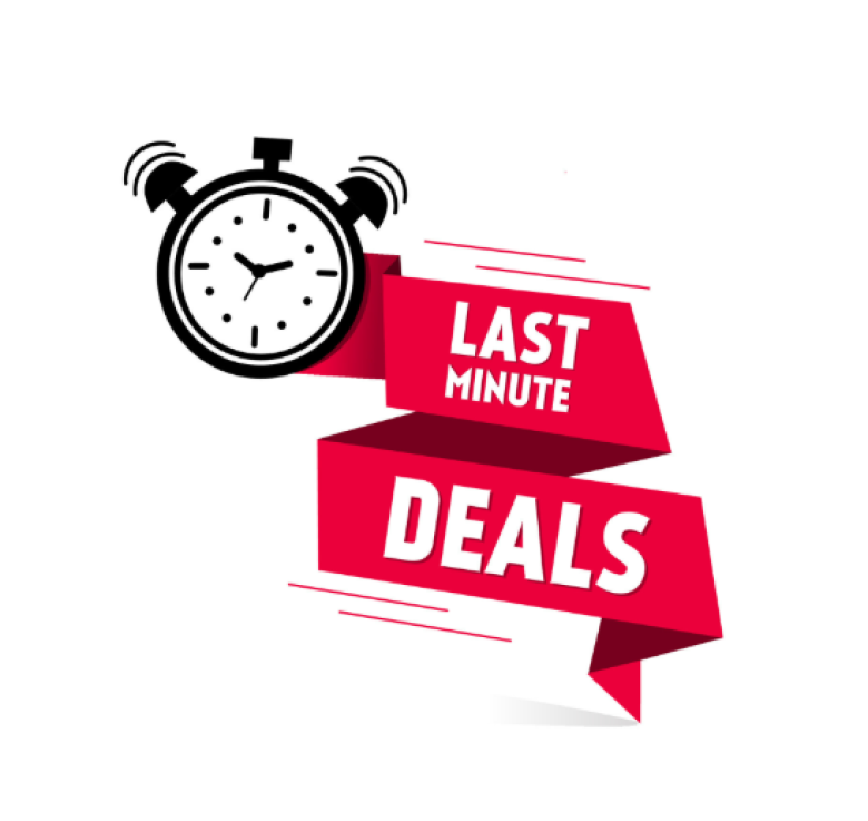 Last minute deals for May and June starting from €33 per person!